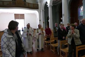 ND Val d Amour Ascension 5 mai 2016 veneration reliques st JPII et steFaustine (9)