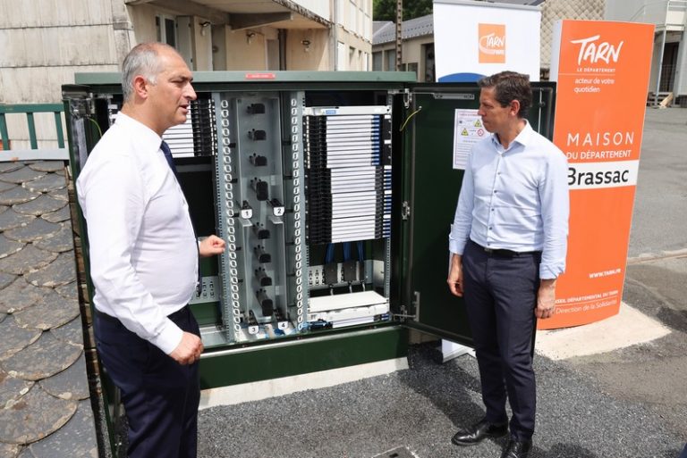 Brassac point déploiement Fibre Entre Tarn et Dadou